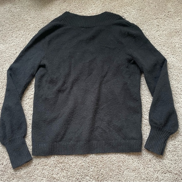 Inc international concepts black sweater v neck small - Picture 5 of 7